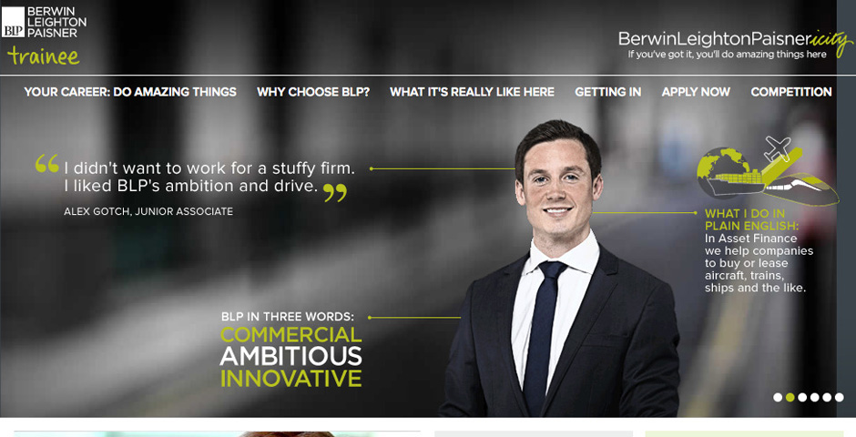 Nominee - Berwin Leighton Paisner Graduate Recruitment