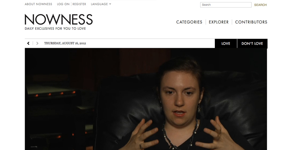 Nominee - NOWNESS.com