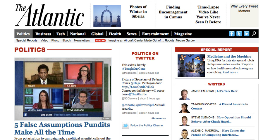 Nominee - The Atlantic Politics