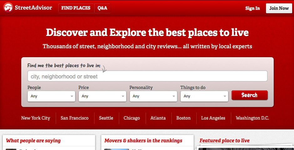 - StreetAdvisor