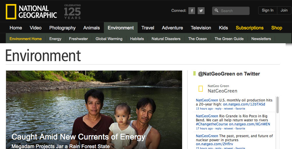 People's Voice - National Geographic Environment