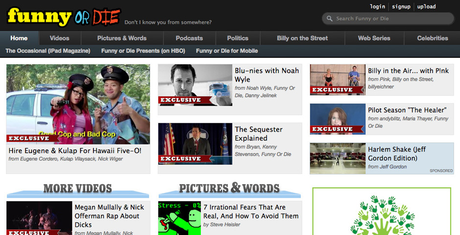 Nominee - Funny Or Die