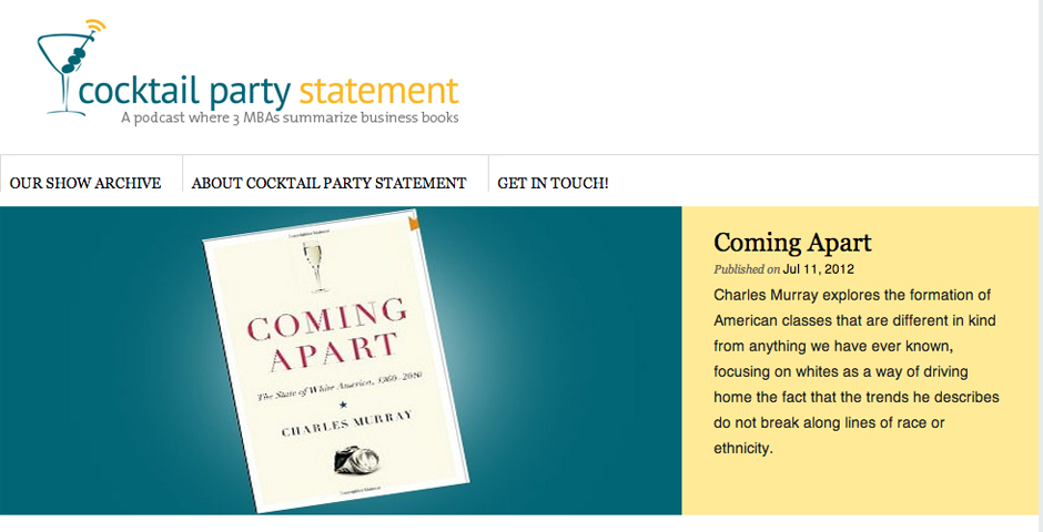 Nominee - The Cocktail Party Statement