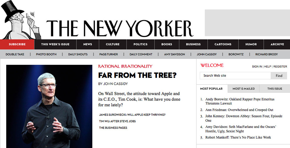 Nominee - The New Yorker