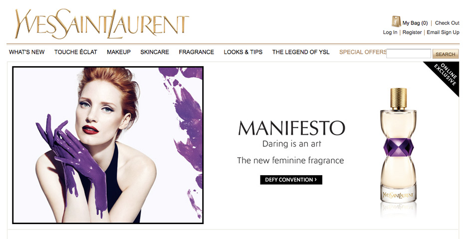 Webby Award Winner - YSL Experience
