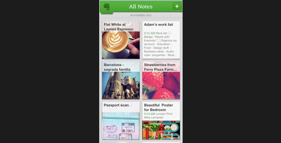 People's Voice / Webby Award Winner - Evernote