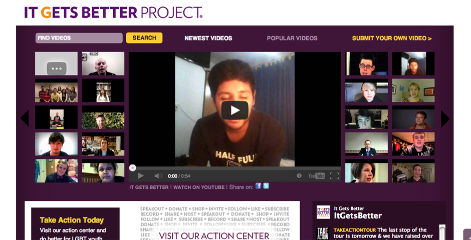 Honoree - It Gets Better Project