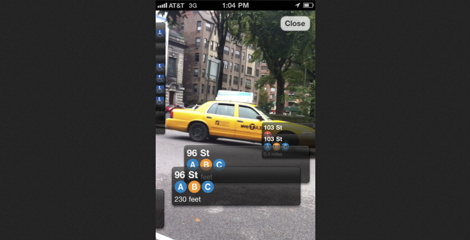 Nominee - NYC Subway Station Finder
