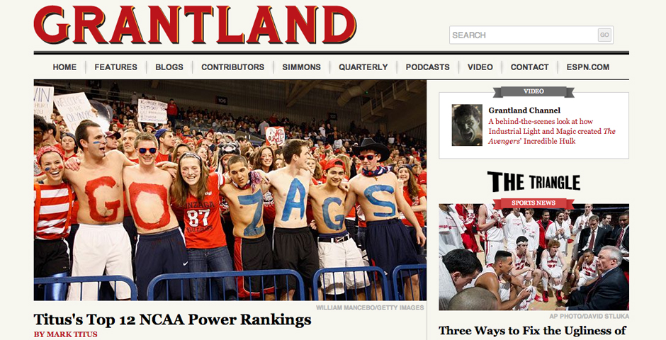 Nominee - Grantland