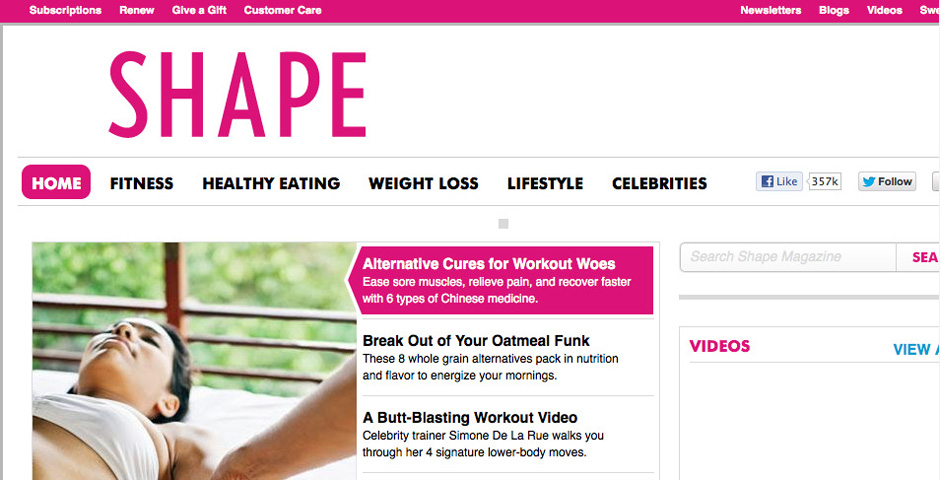 Nominee - Shape.com