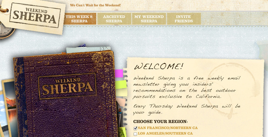 Nominee - Weekend Sherpa