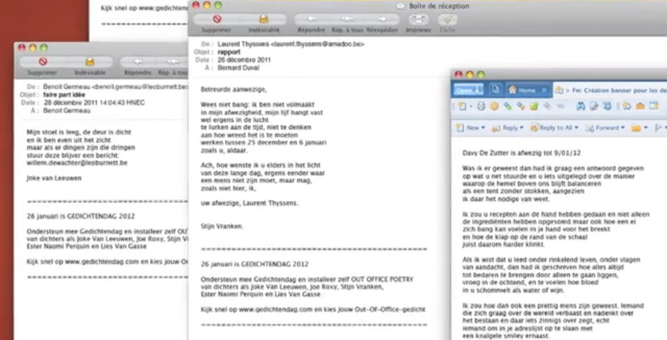 Nominee - Out Of Office Poetry