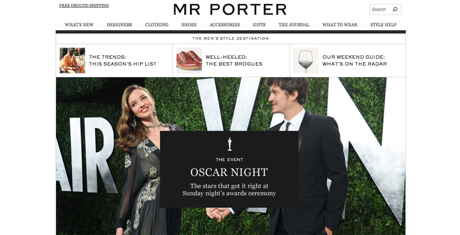 Honoree - MR PORTER