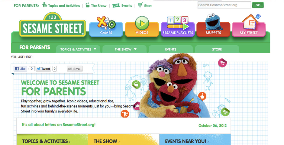 - Sesame Street for Parents