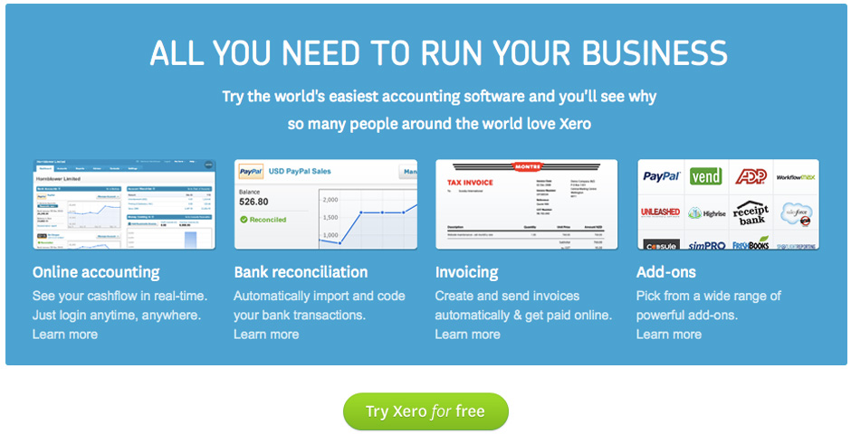 - Xero Online Accounting Software