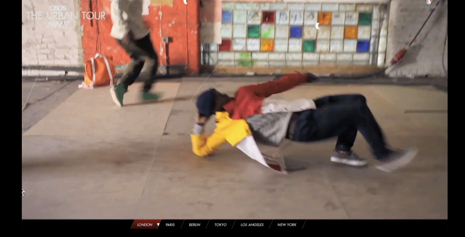 Webby Award Winner - Asos Urban Tour