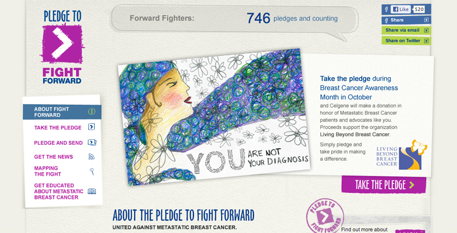 Nominee - Pledge to Fight Forward
