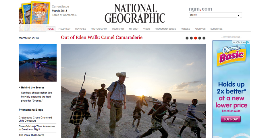 People's Voice - National Geographic Magazine Online