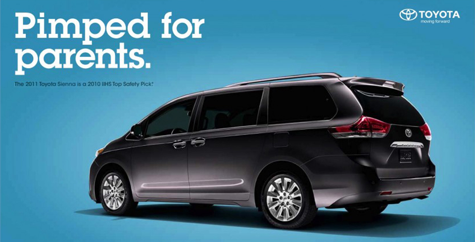 Nominee - Toyota Sienna – Campaign