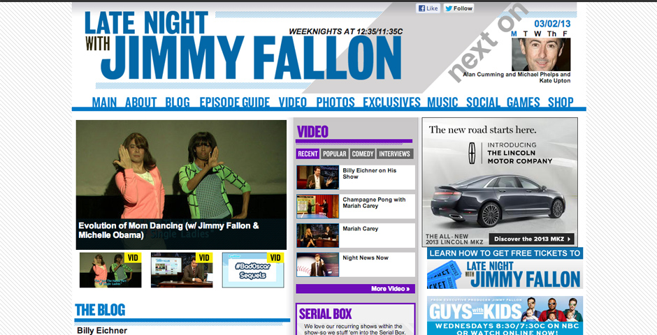 Nominee - Late Night with Jimmy Fallon