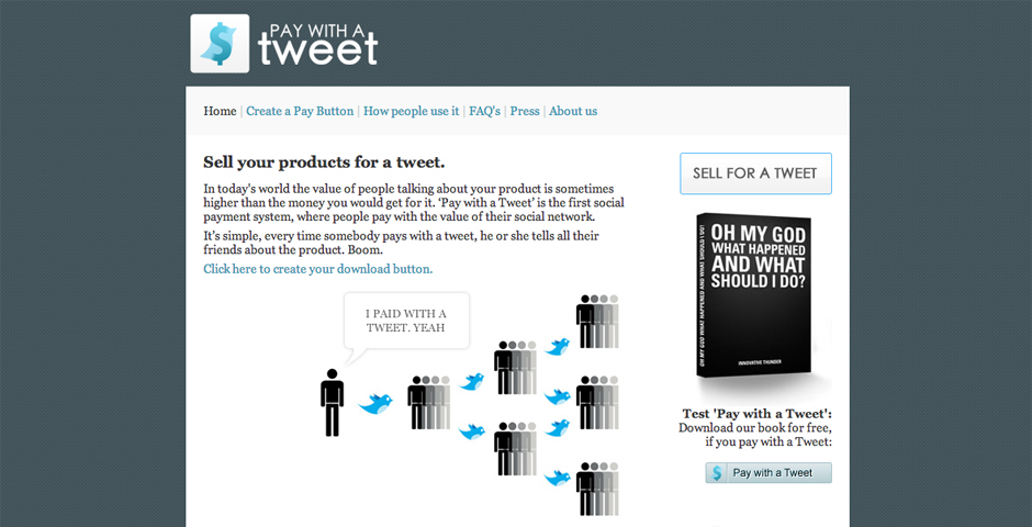 Nominee - Pay With A Tweet