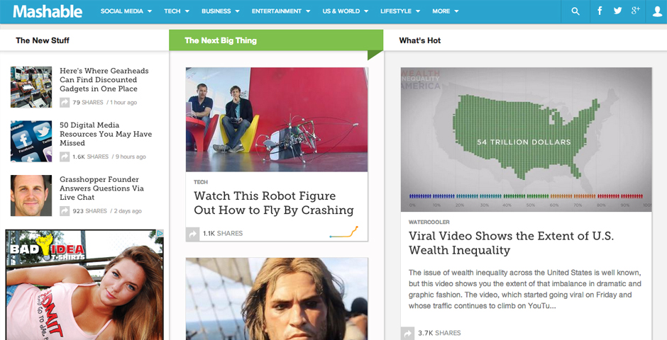 Nominee - Mashable