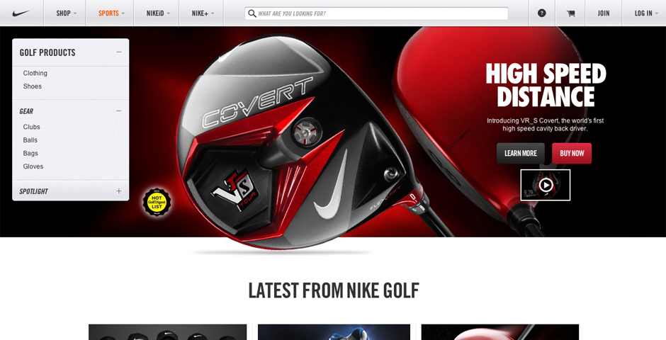 Nominee - Nike Golf