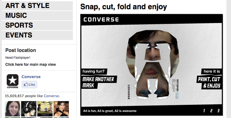 Nominee - Create your own Paper Head