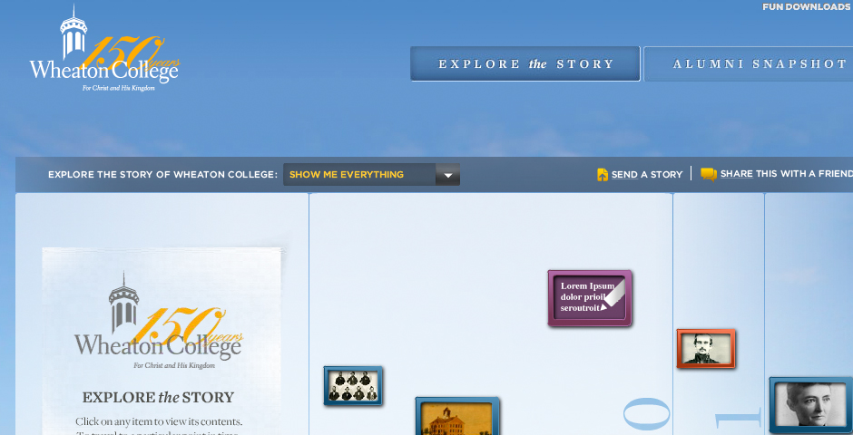 Nominee - Wheaton College 150th Anniversary