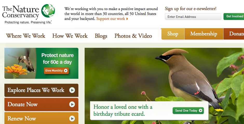 Nominee - The Nature Conservancy