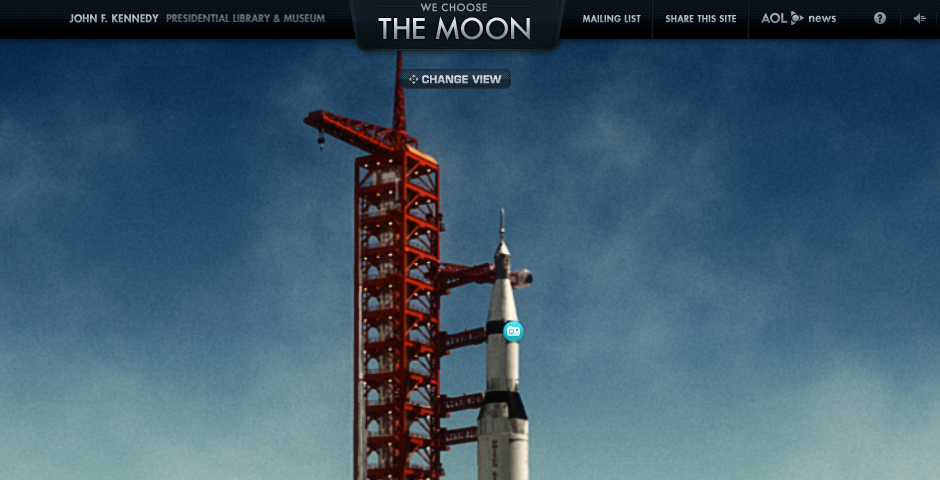 People's Voice / Webby Award Winner - We Choose The Moon