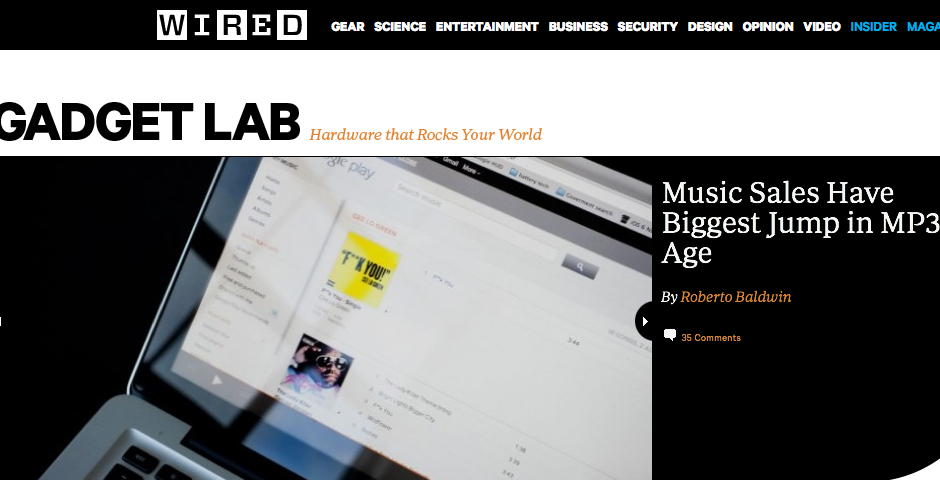 Nominee - Wired.com: GadgetLab