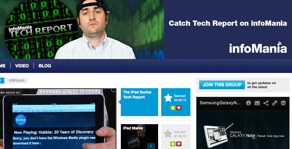 Nominee - infoMania Tech Report
