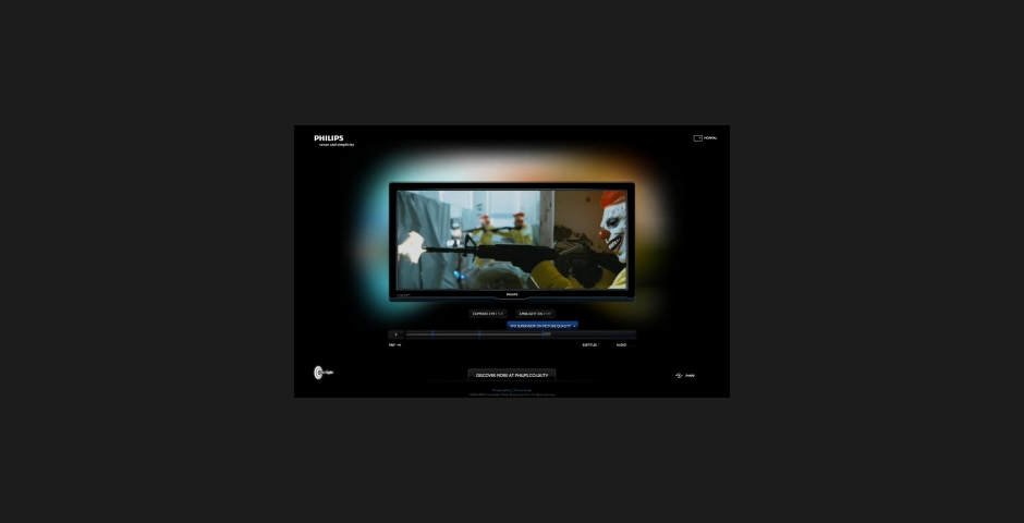 Webby Award Winner - Philips Cinema 21:9