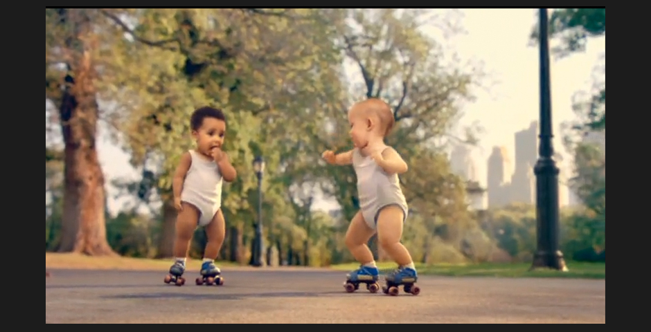 Webby Award Winner - Evian Rollerbabies