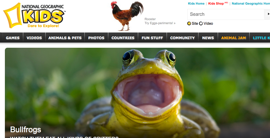 Webby Award Winner - National Geographic Kids