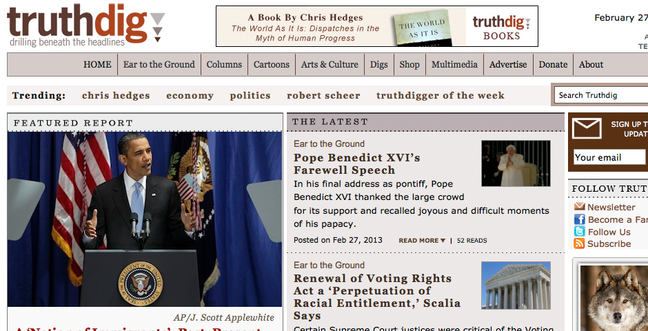 Nominee - Truthdig