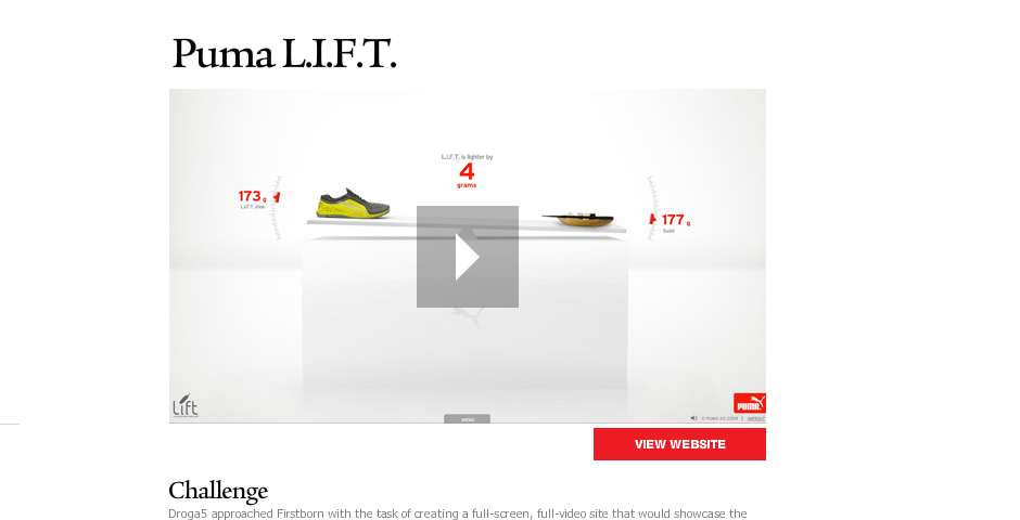 Nominee - Puma L.I.F.T.