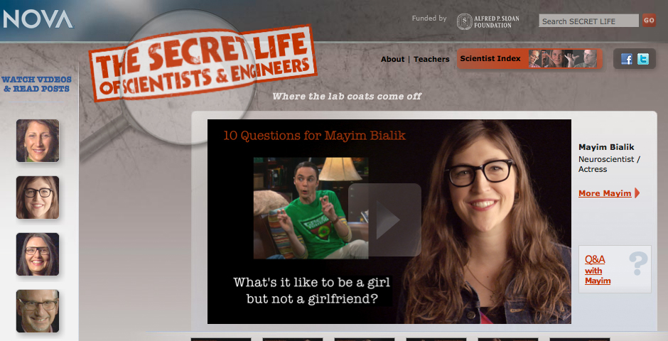 Nominee - The Secret Life of Scientists