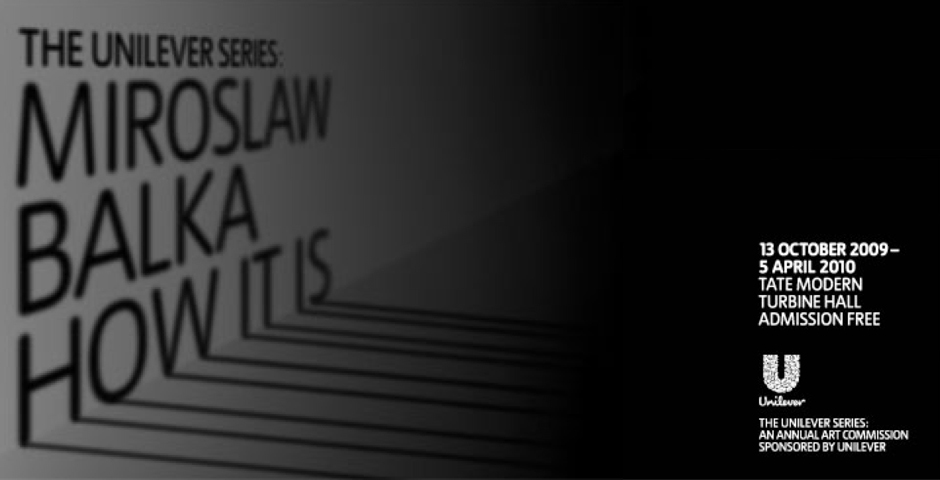 Webby Award Winner - The Unilever Series 2009: Miroslaw Balka, How It Is