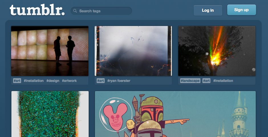 Webby Award Winner - Tumblr