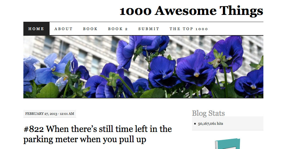 People's Voice - 1000 Awesome Things