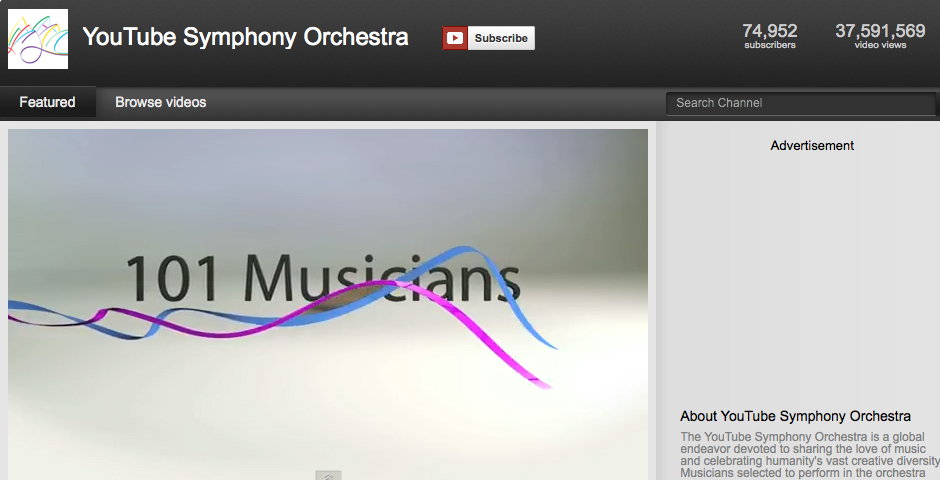 Nominee - YouTube Symphony Orchestra