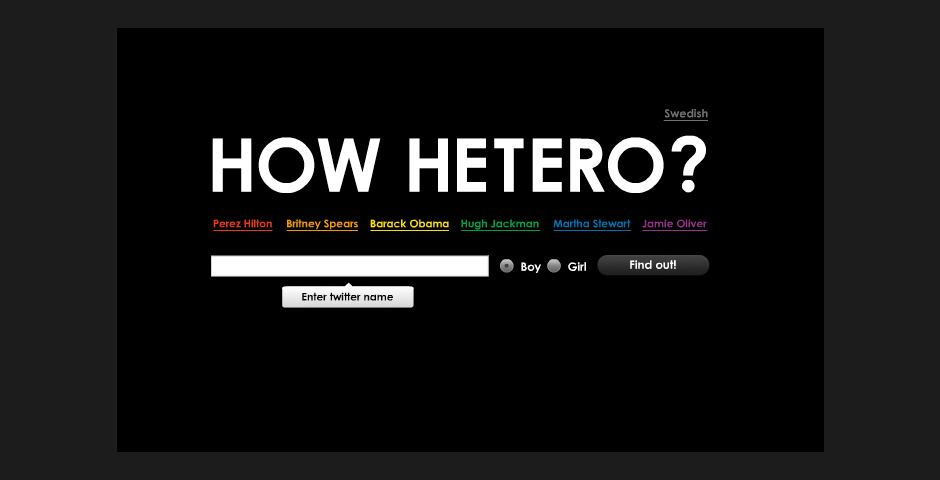 Nominee - How Hetero