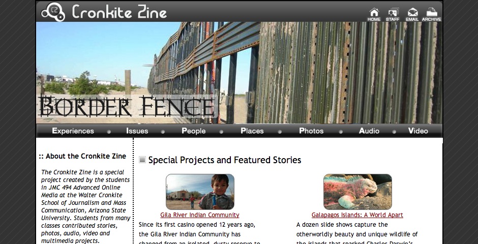 Nominee - Cronkite Zine