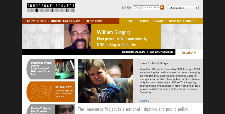 Nominee - Innocence Project