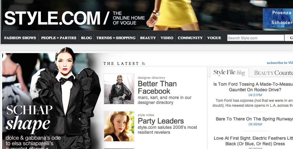 People's Voice - style.com