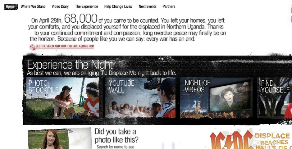 People's Voice - Invisible Children – Displace Me