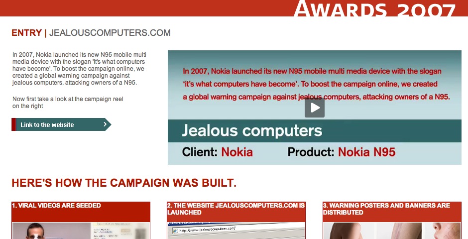 Nominee - Nokia Jealous Computers