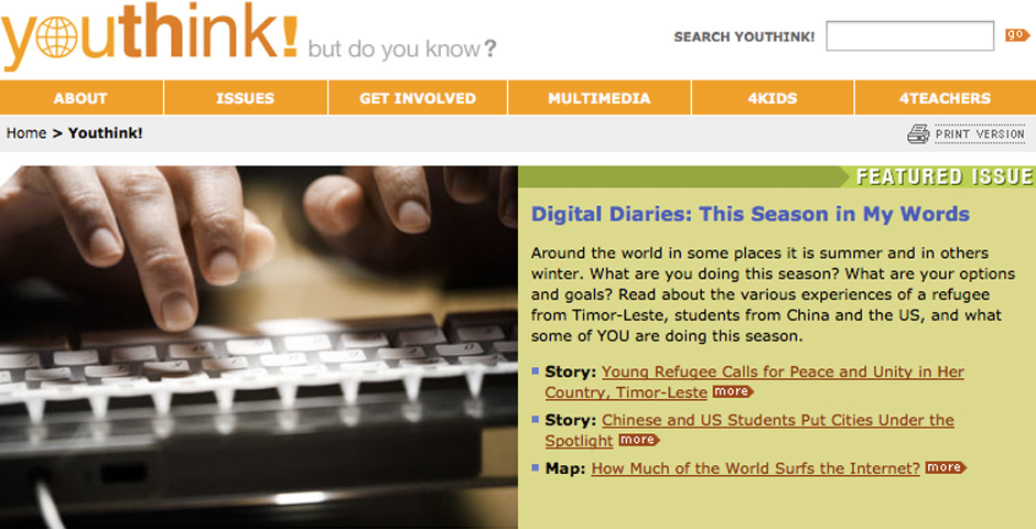 Webby Award Winner - Youthink!
